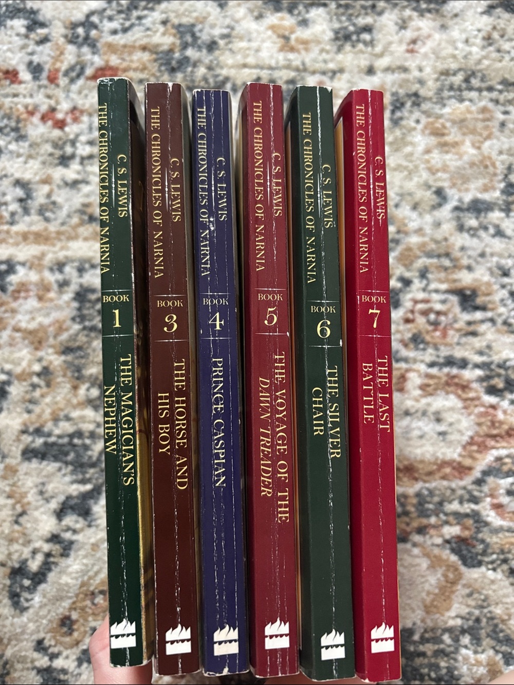 The Chronicles of Narnia Paperback Book Set - Assorted Colors